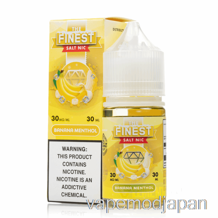 VAPE ジャパン バナナメンソール - ザ・ファインスト・ソルトニック - 30ml 50mg